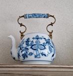 GEZOCHT! Deksel voor op oude Meissen theepot chocoladepot, Ophalen of Verzenden, Gebruikt, Porselein, Kop en/of schotel