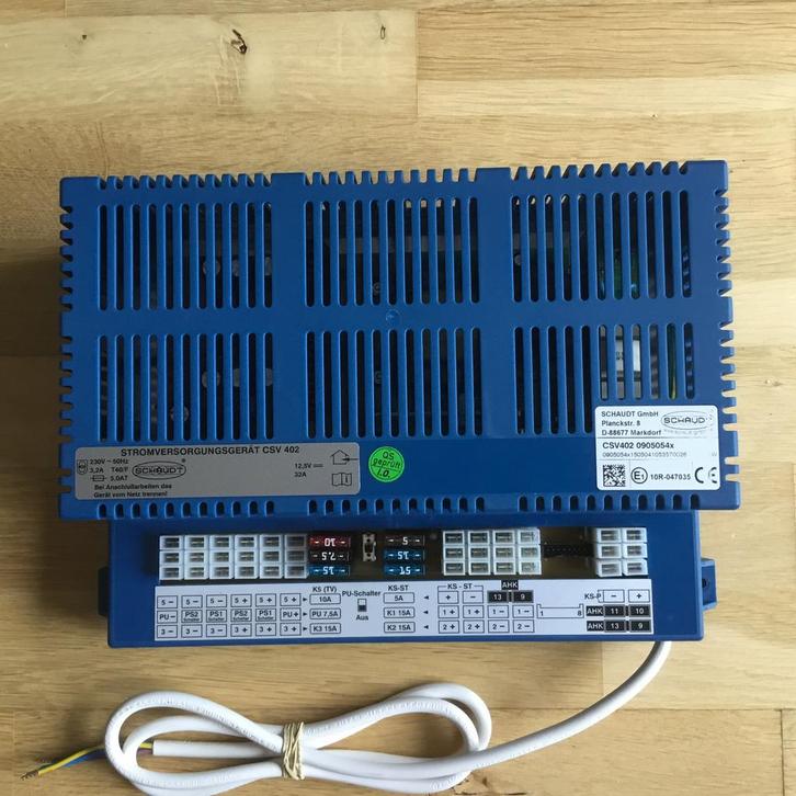 Schaudt CSV402 Caravanvoeding, Caravans en Kamperen, Caravan accessoires, Zo goed als nieuw, Ophalen of Verzenden