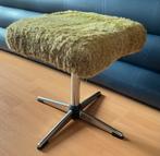 Vintage retro draaikrukje kaptafelkruk, Huis en Inrichting, Krukjes, Ophalen, Gebruikt, Hout