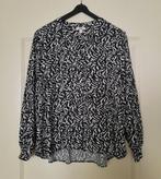C&A - Blouse met lange mouw maat 44, Kleding | Dames, Blouses en Tunieken, Ophalen, Zwart, Maat 42/44 (L), Zo goed als nieuw