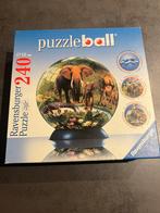 Ravenwburger puzzelbal 240 stukjes Wilde Dieren, Ophalen of Verzenden, Minder dan 500 stukjes, Zo goed als nieuw