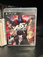 Persona 5 Playstation 3, Spelcomputers en Games, Games | Sony PlayStation 3, Verzenden, 1 speler, Zo goed als nieuw, Role Playing Game (Rpg)