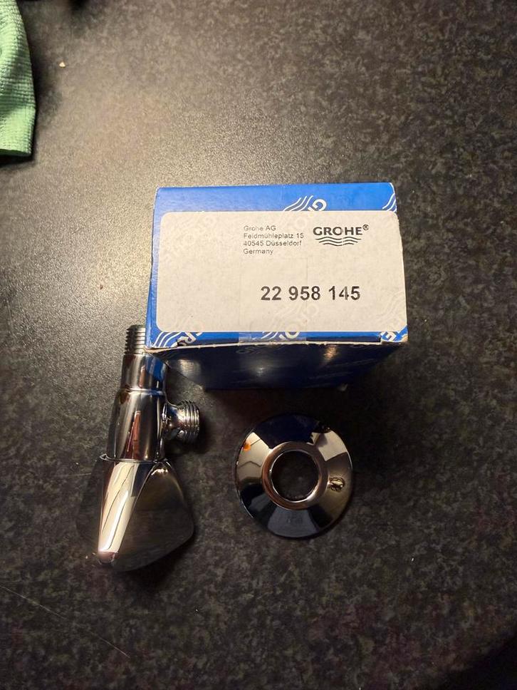 Grohe Costa Bovenuitloop - Nieuw!, Doe-het-zelf en Verbouw, Sanitair, Nieuw, Kraan, Chroom, Ophalen of Verzenden