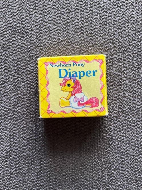 My Little Pony G1 Luierdoos newborn, Verzamelen, Poppetjes en Figuurtjes, Zo goed als nieuw, Verzenden