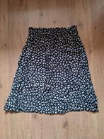 Lange rok Hema nieuw zwart beige dots XL royaal vallend, Rok, Zwart, Nieuw, Ophalen of Verzenden