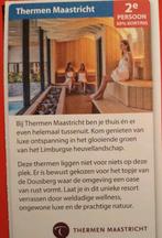 Korting Sauna Thermen Maastricht, Tickets en Kaartjes, Kortingen en Cadeaubonnen, Twee personen, Kortingsbon, Spa of Sauna