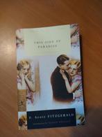 F. Scott Fitzgerald. This Side of Paradise, Ophalen of Verzenden, Zo goed als nieuw