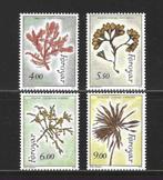 Faroer 292-295 zee planten flora 1996 serie postfris, Verzenden, Postfris, Dier of Natuur