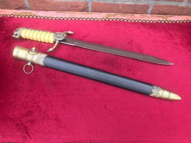 maritieme dolk, zeer nette replica (Civil War), Verzamelen, Militaria | Algemeen, Ophalen of Verzenden, Overige soorten, Overige gebieden