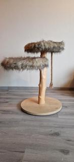 Krabpaal van boomstam., Dieren en Toebehoren, Ophalen, Gebruikt, Krabpaal