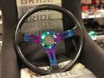 JapPower/PowerParts Racestuur sportstuur zwart neochrome, Ophalen of Verzenden