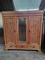 Grote antieke grenen linnenkast, Antiek en Kunst, Antiek | Meubels | Kasten, Ophalen