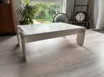 Uniek begin jaren 70 design salon tafel van gestoomd hout, Huis en Inrichting, Ophalen, Gebruikt, 100 tot 150 cm, 50 tot 100 cm