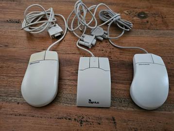 3 seriele vintage muizen beschikbaar voor biedingen