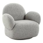 Fauteuil Messina draaibaar bouclé, Huis en Inrichting, Ophalen of Verzenden