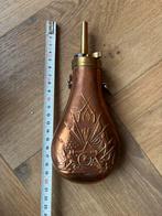 Kruithoorn kruitfles, Antiek en Kunst, Antiek | Koper en Brons, Ophalen of Verzenden, Koper