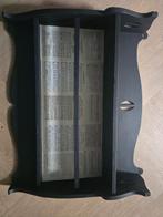 Vintage restyled houten bordenrek, Ophalen