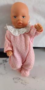 Mini babyborn popje, Ophalen of Verzenden, Zo goed als nieuw, Babypop