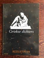 Griekse dichters BZZLLETIN 154, Ophalen of Verzenden, Zo goed als nieuw