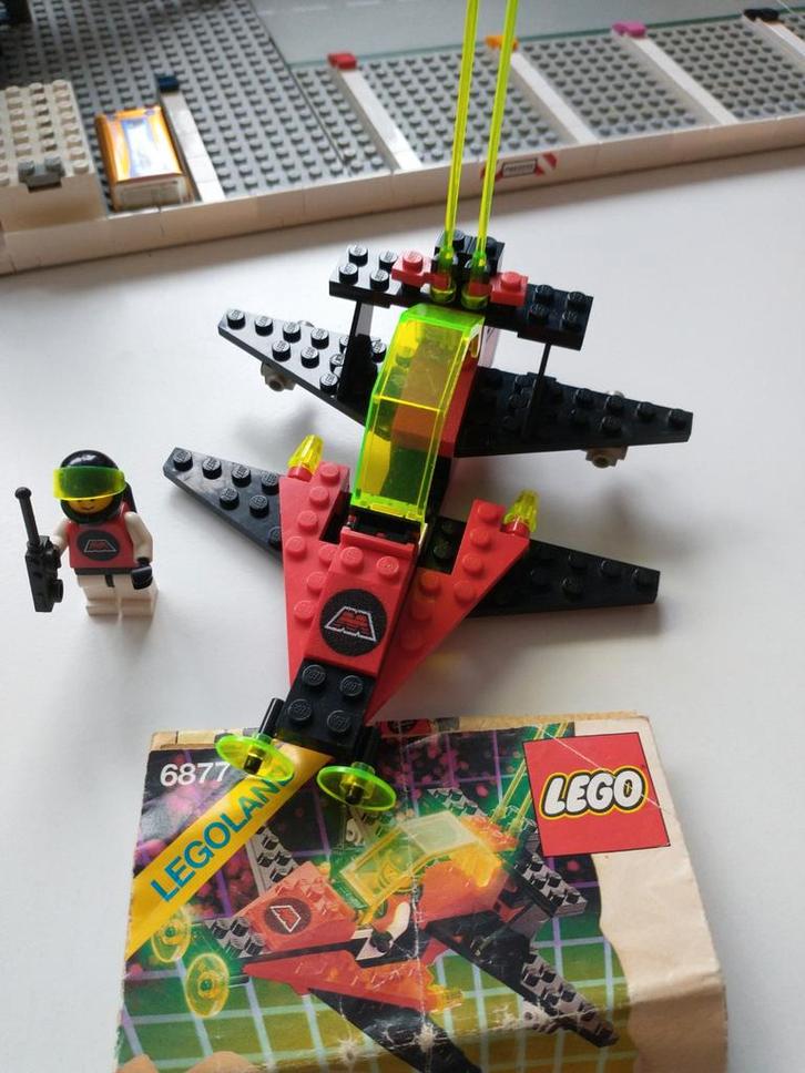 LEGO Space 6877 Vector Detector, 80s/vintage., Kinderen en Baby's, Speelgoed | Duplo en Lego, Gebruikt, Lego, Complete set, Ophalen of Verzenden