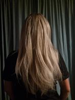 Pruik blond/bruin, Onbekend, Ophalen of Verzenden, Zo goed als nieuw