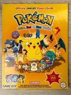 Pokémon Yellow, Red en Blue Officiële Player's Guide GameBoy, Avontuur en Actie, 1 speler, Ophalen of Verzenden, Zo goed als nieuw