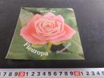 sticker FLEUROP Kordes Rose  ( Korteyung ), Ophalen, Zo goed als nieuw, Bedrijf of Vereniging
