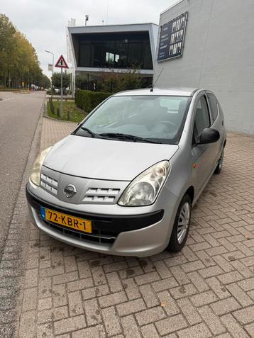Nissan Pixo 1.0 Visia 50KW 5D 2009 Grijs Nieuwe APK beschikbaar voor biedingen