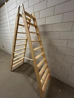 Schilders trap  Dubbeltrap Grenen 2x10 (189cm) - Nieuwstaat, Ophalen of Verzenden, Zo goed als nieuw, Overige typen