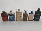 6 stuks lege blikjes kruit verpakking.(geen geweer ,pistool., Ophalen of Verzenden, Gebruikt