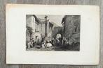 [Prent] Royat France 1845 J.D. Harding J.B. Allen Frankrijk, Antiek en Kunst, Kunst | Etsen en Gravures, Ophalen of Verzenden