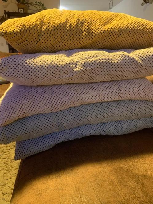 Bank kussens, Huis en Inrichting, Woonaccessoires | Kussens, Zo goed als nieuw, Overige kleuren, Vierkant, Ophalen