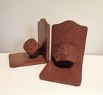 boekensteunen met dobbelsteen, Antiek en Kunst, Ophalen of Verzenden