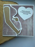 Handgemaakte kaarten zwanger, Ophalen of Verzenden, Zo goed als nieuw, Overige thema's