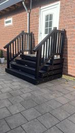 Prachtige chaletopstap, Caravan, Tinyhouse, Recreatiewoning, Ophalen of Verzenden, Nieuw, Hout