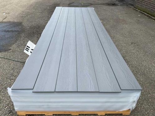 Cedral gevelpanelen tingrijs (lapwood-potdeksel) houtprofiel, Doe-het-zelf en Verbouw, Platen en Panelen, Nieuw, Overige materialen
