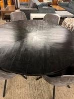 Ronde eettafel visgraat doorsnede 170cm, Ophalen, ., ., .