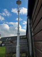 Gietijzeren Lantaarnpaal - 4.5m, Tuin en Terras, Buitenverlichting, Gebruikt, Staande lamp, Ophalen of Verzenden, Waterbestendig