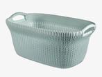 Curver Knit Wasmand - Heupmodel, Ophalen, Zo goed als nieuw, Blauw
