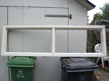 T.K. kunststof kozijn met dubbelglas 2.03m x 0.61m beschikbaar voor biedingen