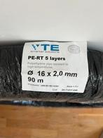 Nieuw PE RT 5 lagen vloerverwarmingsbuis 16x2mm rol 90meter, Doe-het-zelf en Verbouw, Buizen en Afvoer, Ophalen, Overige materialen