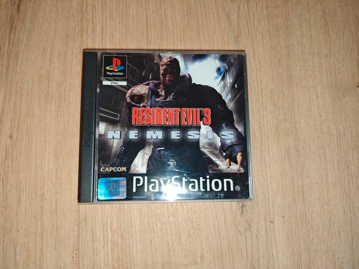 Resident Evil 3 Nemesis PAL en CIB voor de PlayStation 1, Spelcomputers en Games, Games | Sony PlayStation 1, Gebruikt, Avontuur en Actie