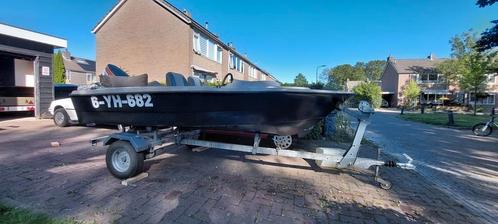 Speedboot met 30PK Yamaha (boot, motor & trailer) vaarklaar, Watersport en Boten, Speedboten, Gebruikt, 3 tot 6 meter, Benzine