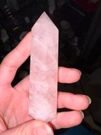Rozenkwarts Toren A Kwaliteit met Regenbogen, Ophalen of Verzenden, Mineraal