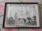 Boekhandel Lovink Lochem in jaren 30 lijst., Antiek en Kunst, Kunst | Tekeningen en Foto's, Ophalen of Verzenden