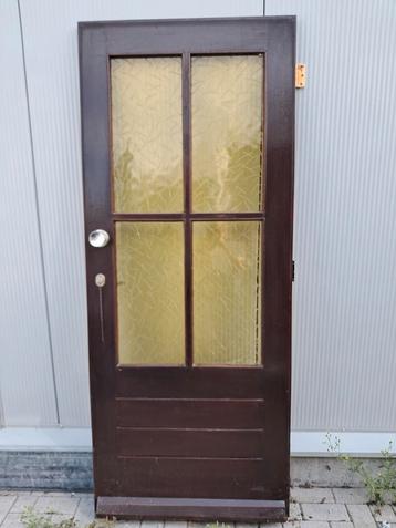 Voordeur hardhout 875x2110 beschikbaar voor biedingen