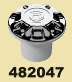 482047 Dekvuldop kunststof 'Fuel' Ø 50 mm. Recht. € 19,95., Ophalen of Verzenden, Nieuw