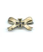 Patriotische EK speld ijzerenkruis, Ophalen of Verzenden, Landmacht, Nederland, Embleem of Badge