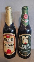 2x Alfa bier – Oud Bruin & Super Dortmunder (tht 1989), Ophalen of Verzenden