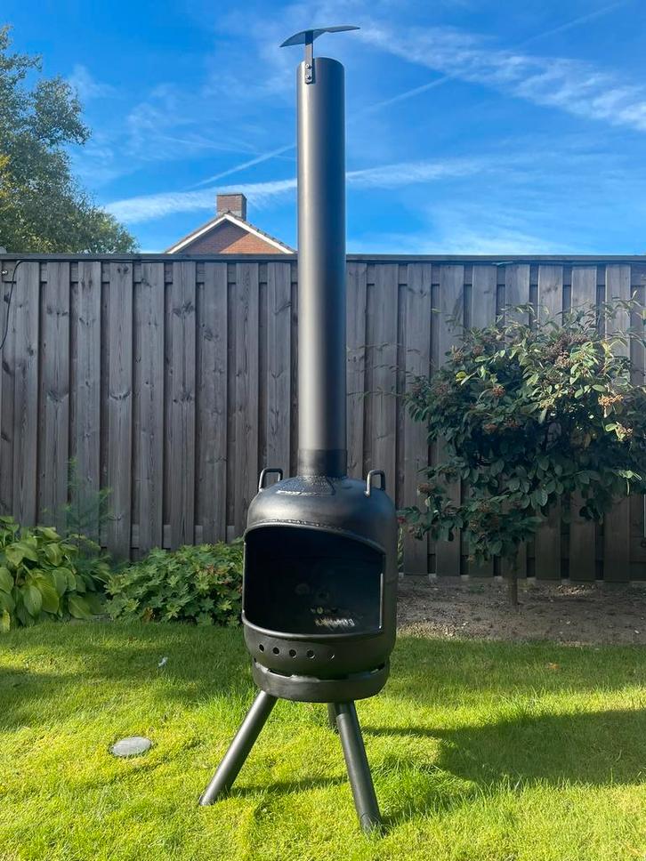 Te koop tuinkachel houtkachel terrashaard buitenhaard bbq, Tuin en Terras, Tuinhaarden, Nieuw, Ophalen